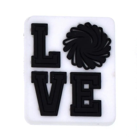 Love Pompom Shoe Charm