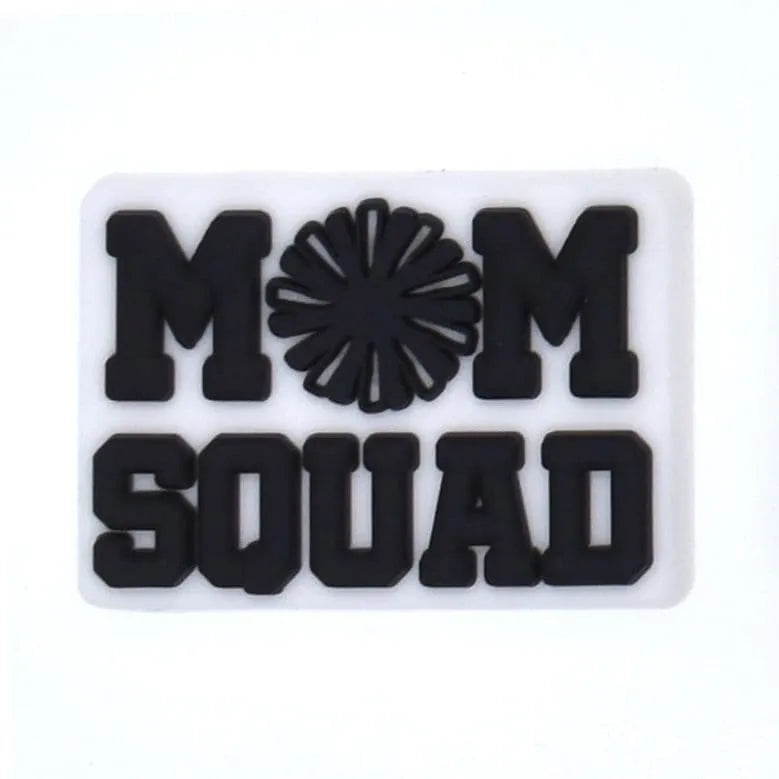 Mom Squad Pom Pom Shoe Charm
