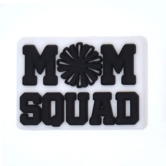 Mom Squad Pom Pom Shoe Charm