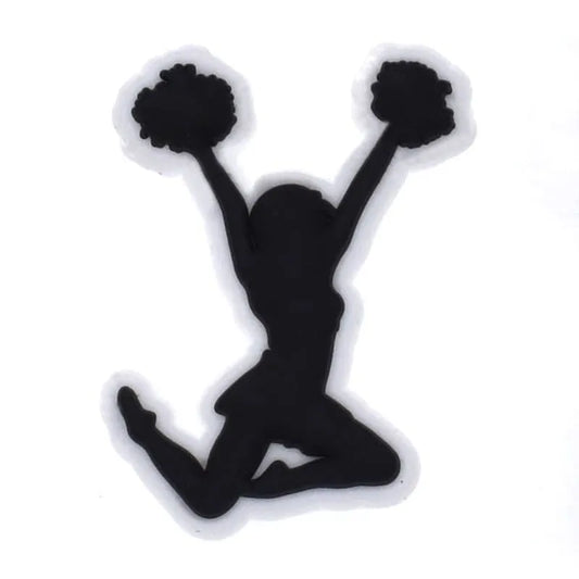 Cheer Leader High Jump Shoe Charm