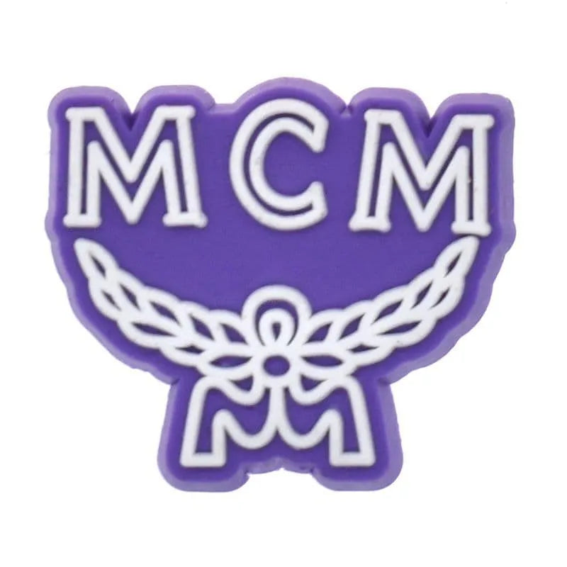 Mcm Fashion Purple Shoe Charm