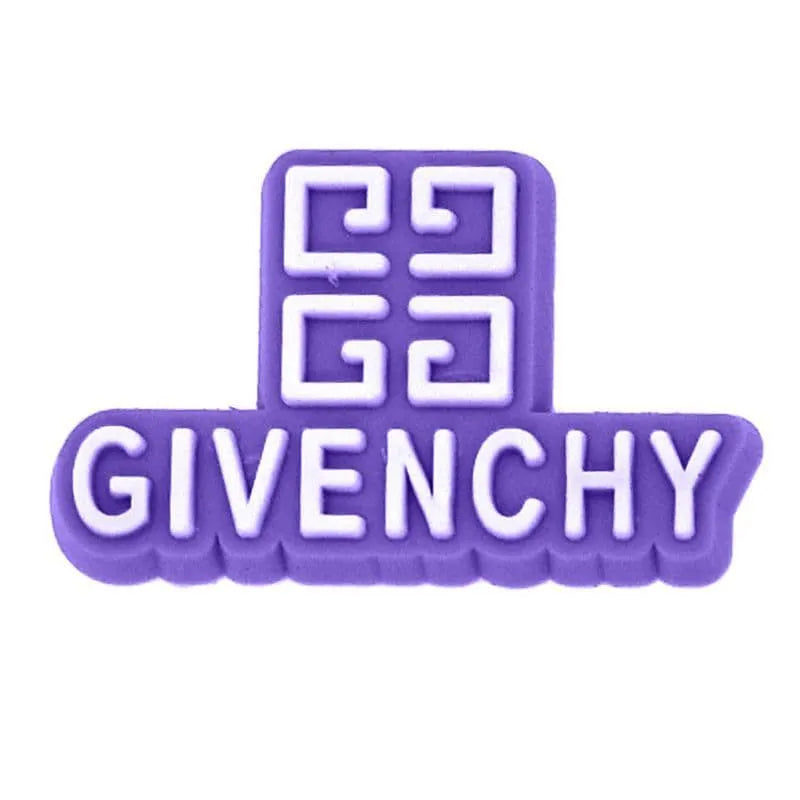 Givenchy Gg Stylised Purple Shoe Charm