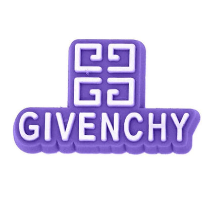 Givenchy Gg Stylised Purple Shoe Charm