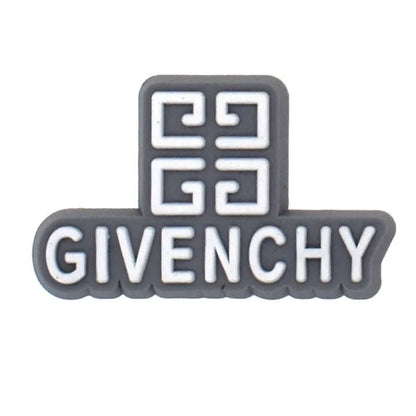 Givenchy Gg Stylised Grey Shoe Charm