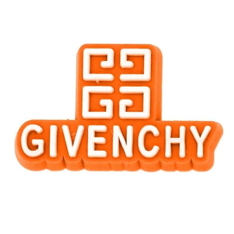 Givenchy Gg Stylised Orange Shoe Charm