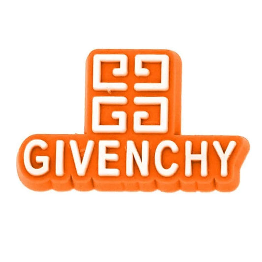 Givenchy Gg Stylised Orange Shoe Charm