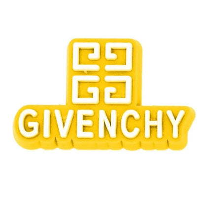 Givenchy Gg Stylised Yellow Shoe Charm