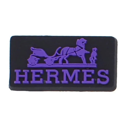 Hermes Purple Shoe Charm