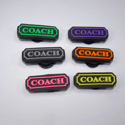 Coach 6 Colours Coach Bars Shoe Charm
