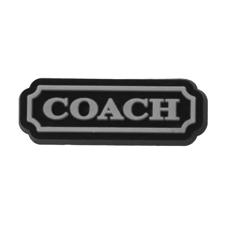 Coach Grey Shoe Charm