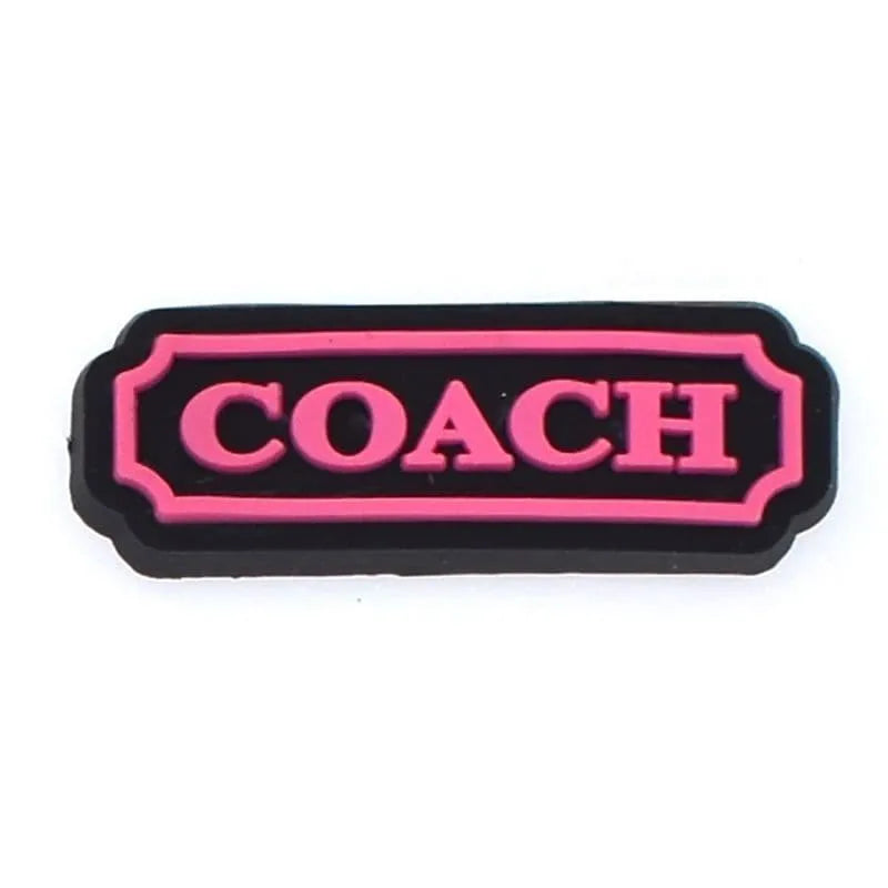 Coach Pink Bar Shoe Charm