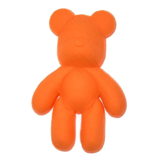 Teddy Orange Shoe Charm