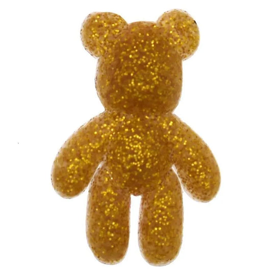 Teddy Gold Sparkle Shoe Charm