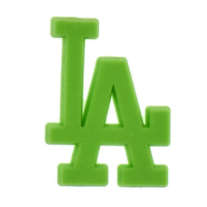La Stylized Green Shoe Charm