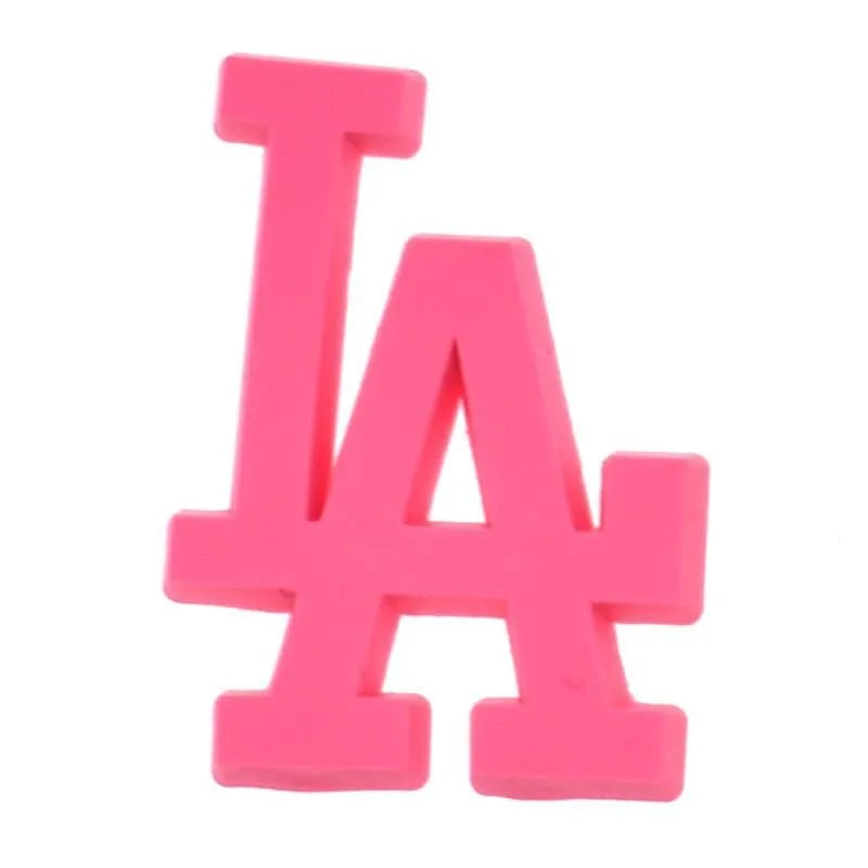 La Stylized Pink Shoe Charm