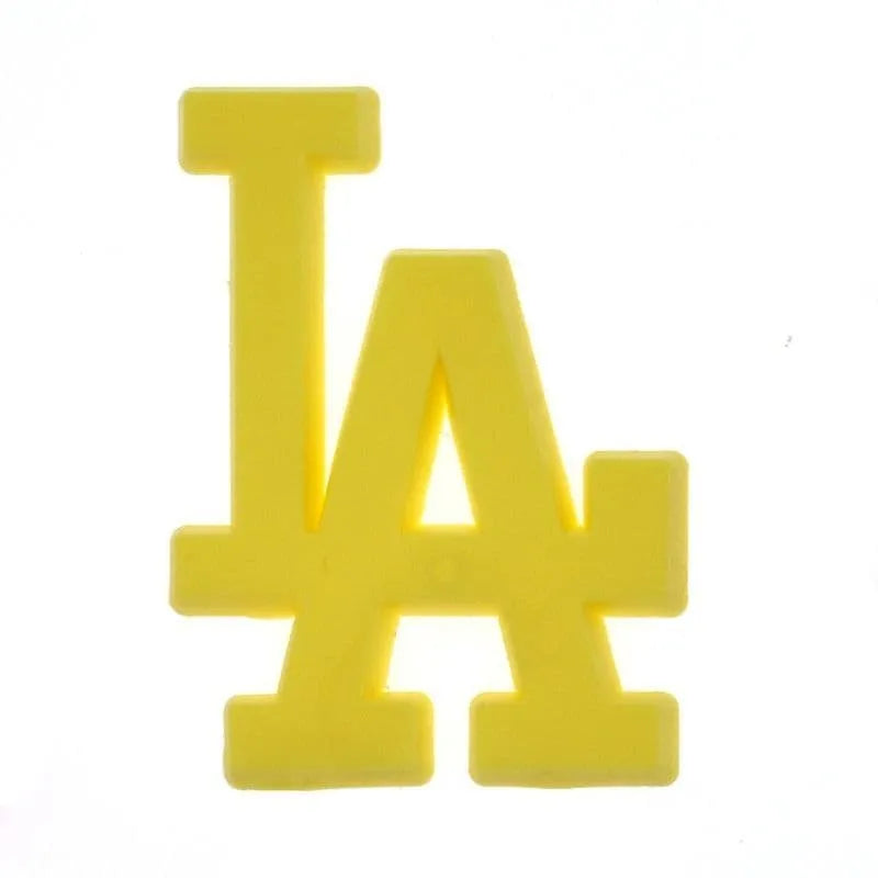 La Stylized Yellow Shoe Charm