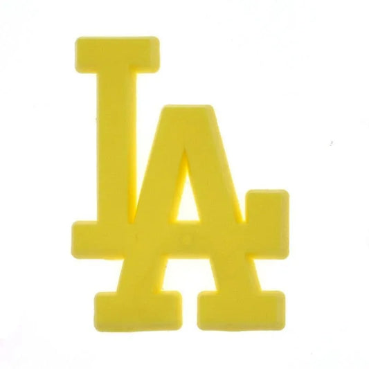 La Stylized Yellow Shoe Charm