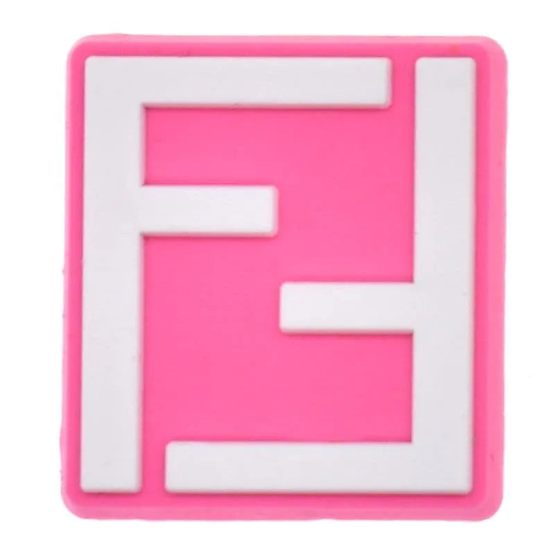 Fendi Italian Luxury Pink Shoe Charm