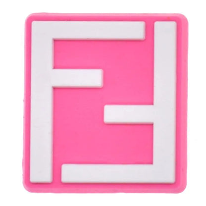 Fendi Italian Luxury Pink Shoe Charm