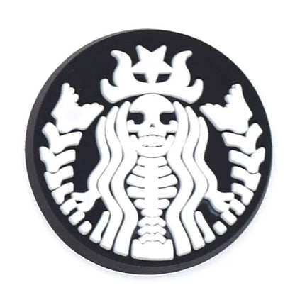 Skelton Brand Badge Logo Shoe Charm