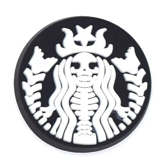 Skelton Brand Badge Logo Shoe Charm