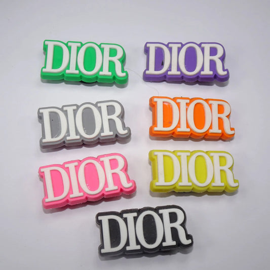 Dior 6 Colours Dior Stylized Block Shoe Charm