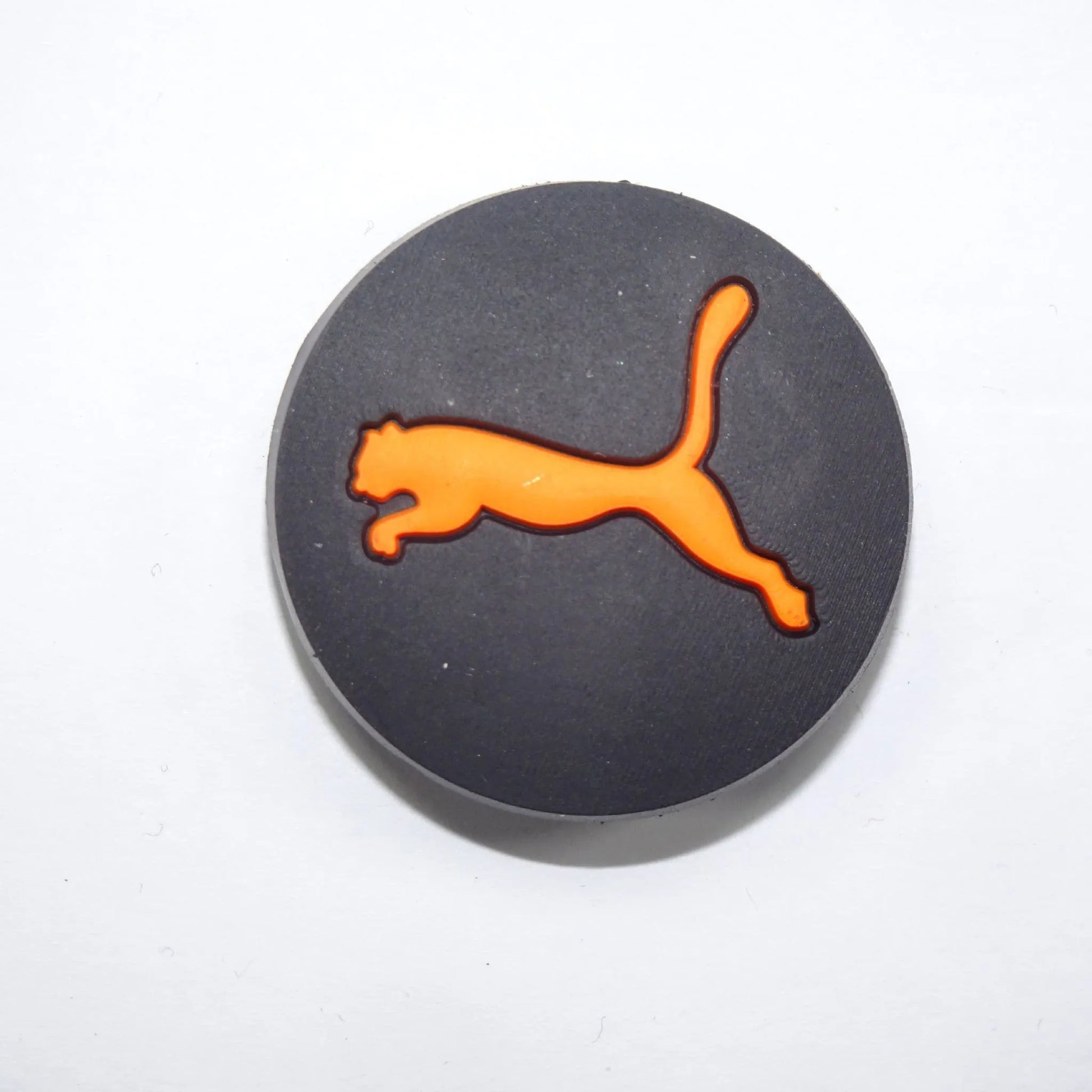 Slazenger Panther Orange On Black Badge Shoe Charm