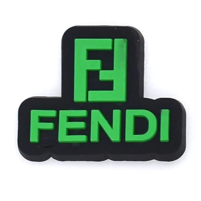 Fendi Stylized Green Shoe Charm