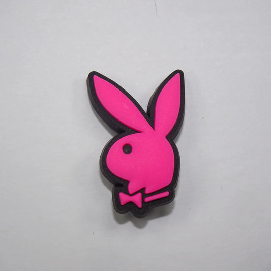 Playboy Bunny Stylised Logo Shoe Charm