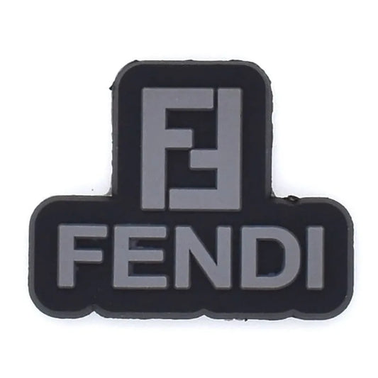 Fendi Stylized Grey Shoe Charm