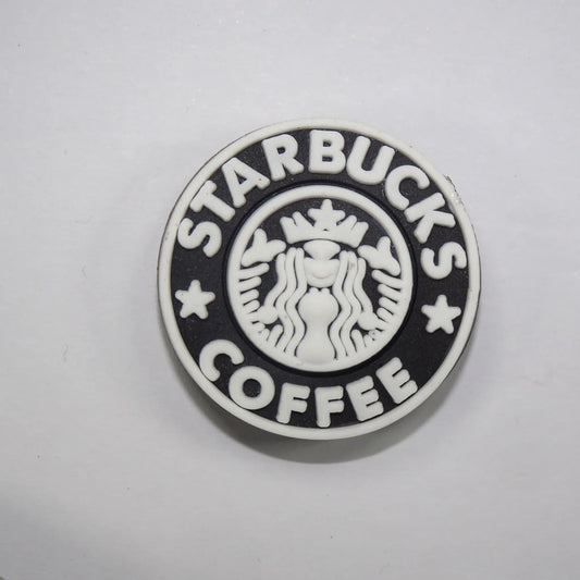 Starbucks Coffee Black Badge Shoe Charm