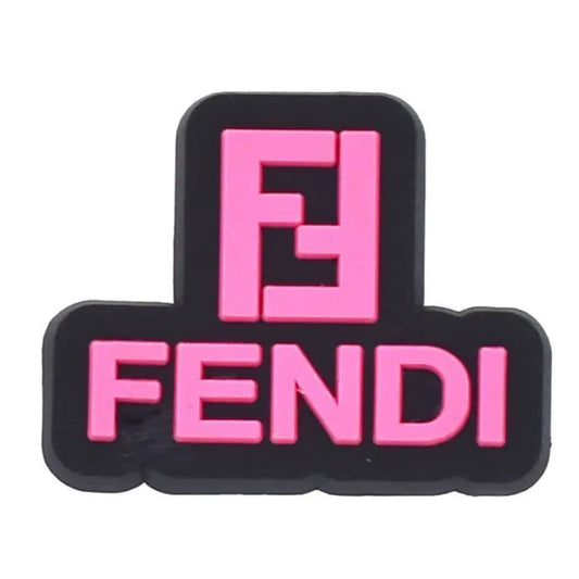 Fendi Stylized Pink Shoe Charm