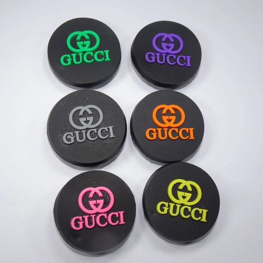 Gucci 6 Colours Gucci Round Badge Shoe Charm