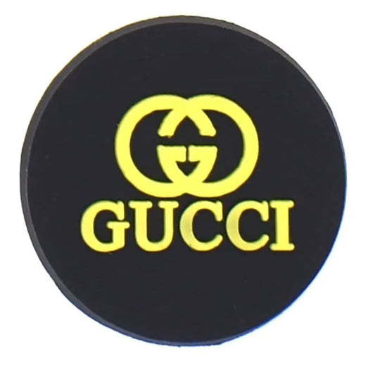Gucci Round Badge Yellow Shoe Charm