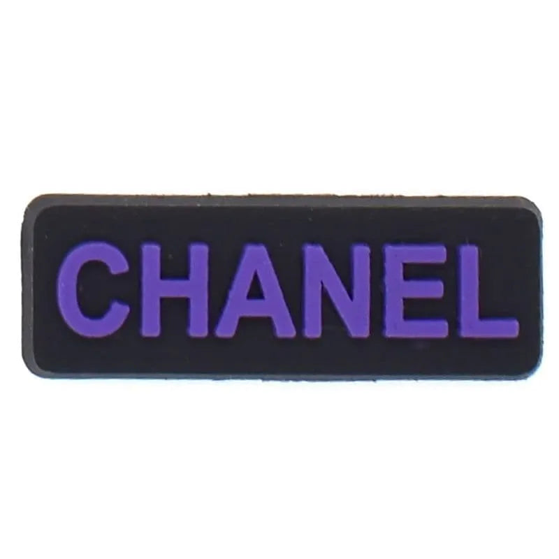 Chanel Purple Bar Shoe Charm