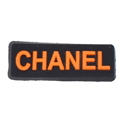 Chanel Orange Bar Shoe Charm