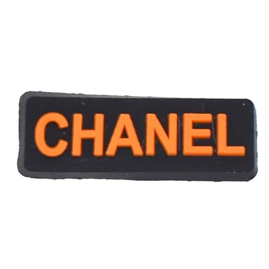 Chanel Orange Bar Shoe Charm