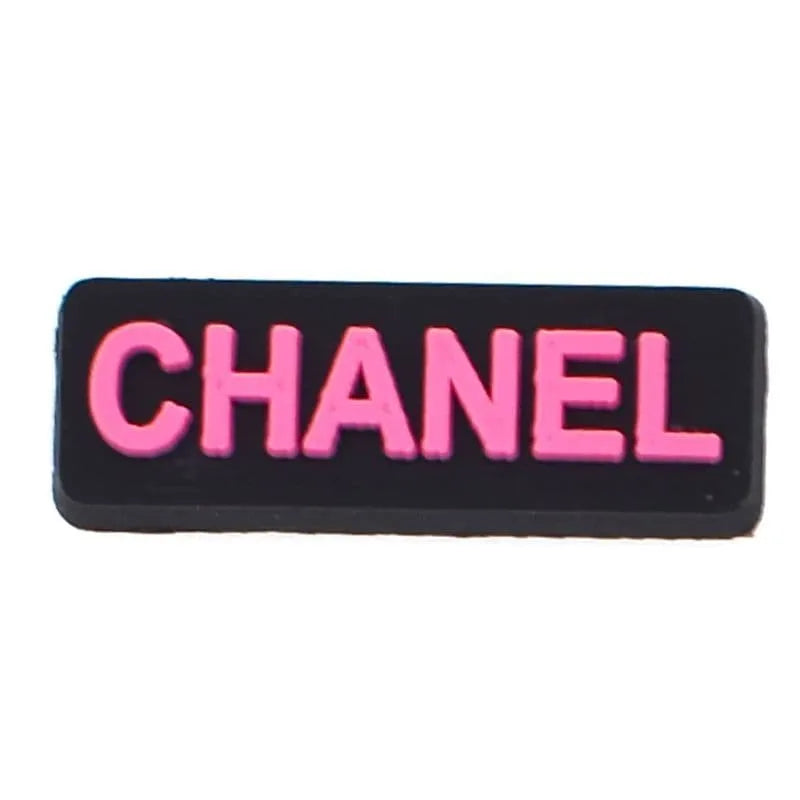 Chanel Pink Bar Shoe Charm