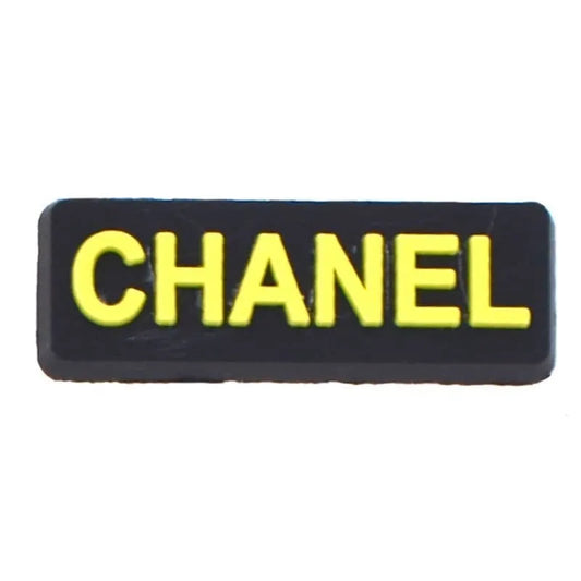 Chanel Yellow Bar Shoe Charm