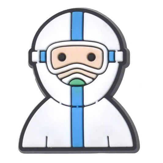 Doctor With Hood Shoe Charm