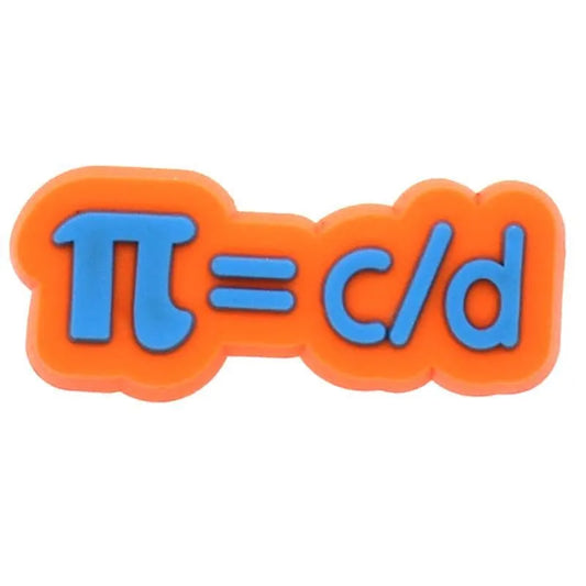 Pie=C/D Sign Shoe Charm