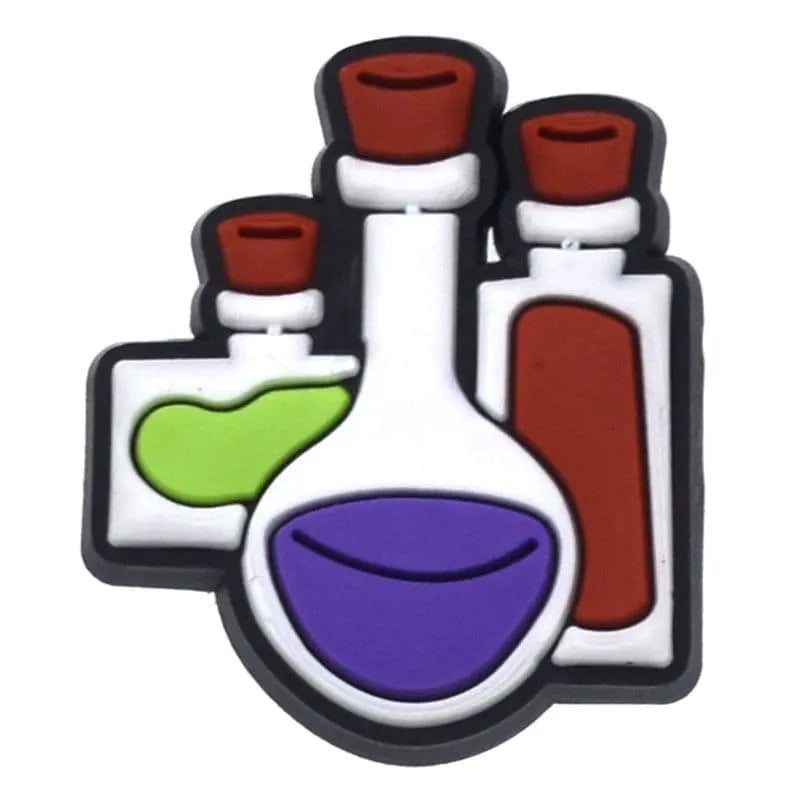 Perfume Bottles Shoe Charm