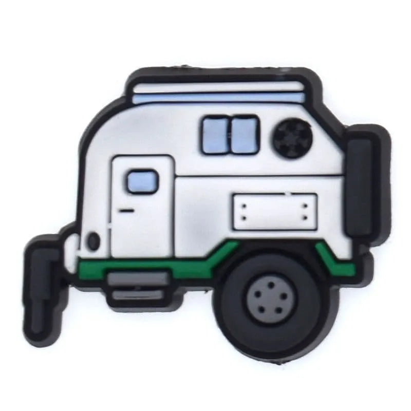 Camping Trailer Shoe Charm