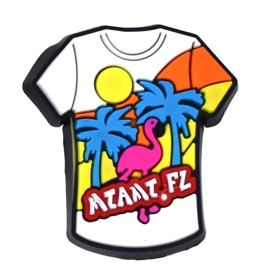 Tee Shirt Florida Shoe Charm
