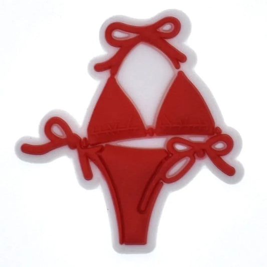 Red Bikini Shoe Charm