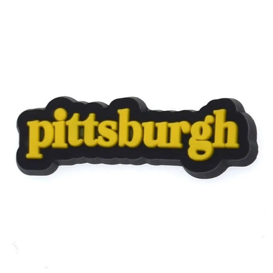 Pittsburgh Sign Shoe Charm