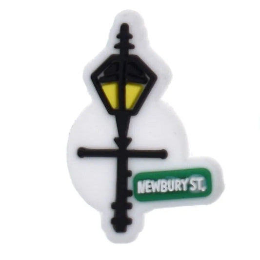 Newbery St Lamp Sign Shoe Charm