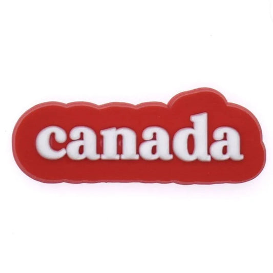 Canada Sign Shoe Charm
