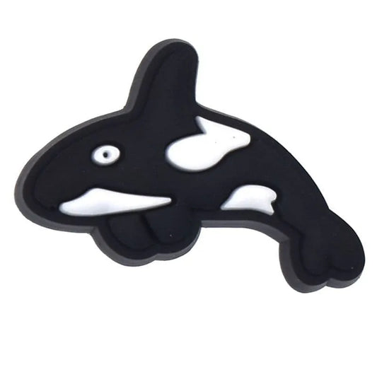 Killer Whale Shoe Charm