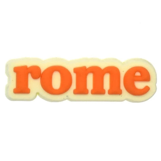 Rome Sign Shoe Charm